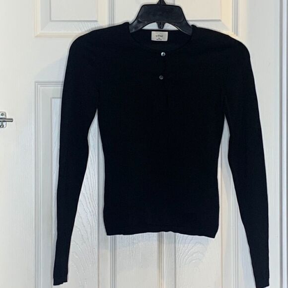 Aritzia Wilfred Mandy Longsleeve Top Size XXS - Picture 1 of 9
